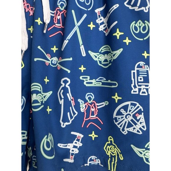Chubbies Rare Star Wars The New Hopes 5.5” Classic Swim Trunk Shorts  Large - Picture 5 of 6
